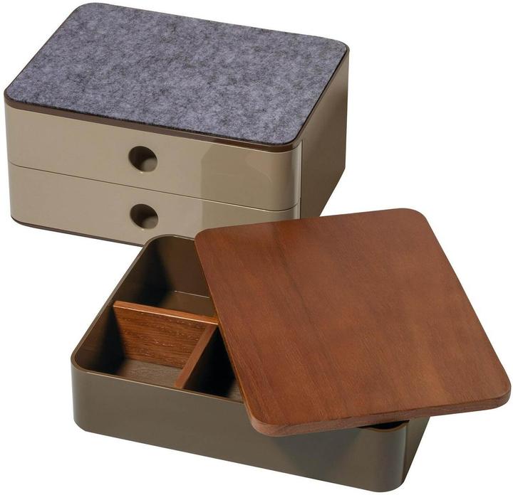 Actual product image Han Schubladenbox Braun (A5)
