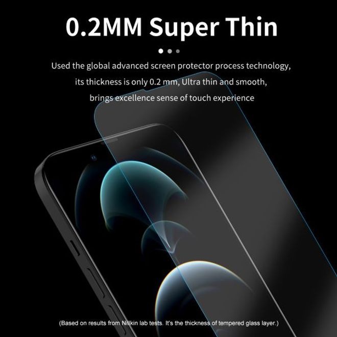 Actual product image Nillkin H+ PRO protective glass (1 Piece, Apple iPhone 13 mini)