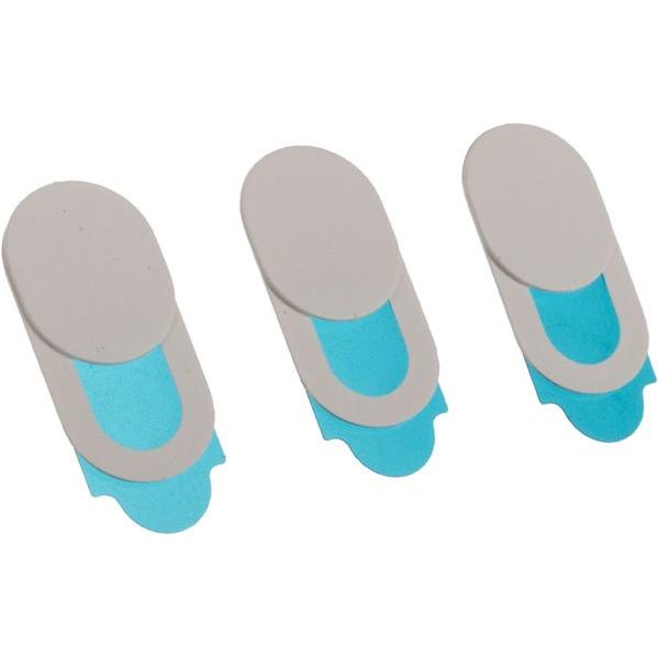 Lamptron Webcam Slide Cover, 3-Stück, Lüftersteuerung, Weiss