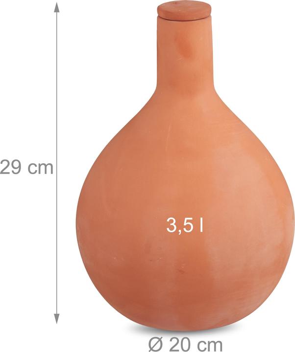 Image du produit Relaxdays Olla (Cône d'argile)