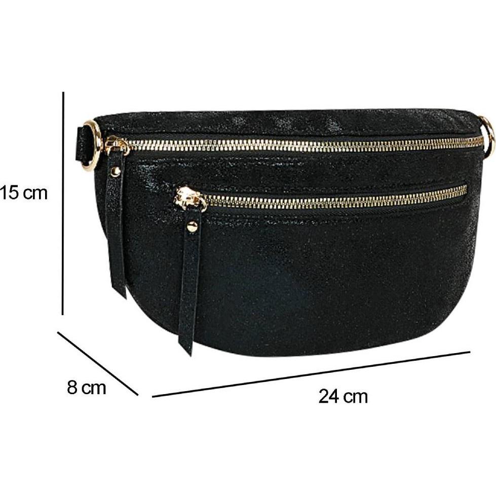 Thumbnail - Gallantry, Bauchtasche, HB-19264-BK Bananentasche, Schwarz