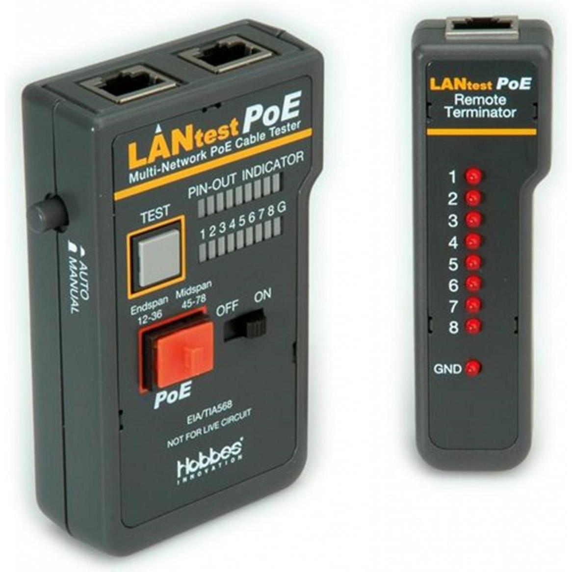 Hobbes, Multimeter, LANtest PoE