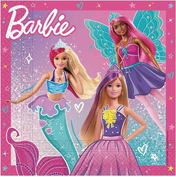 Magni Barbie Fantasy 33x33cm 20er FSC-Mix (20 x, 33 x 33 cm)