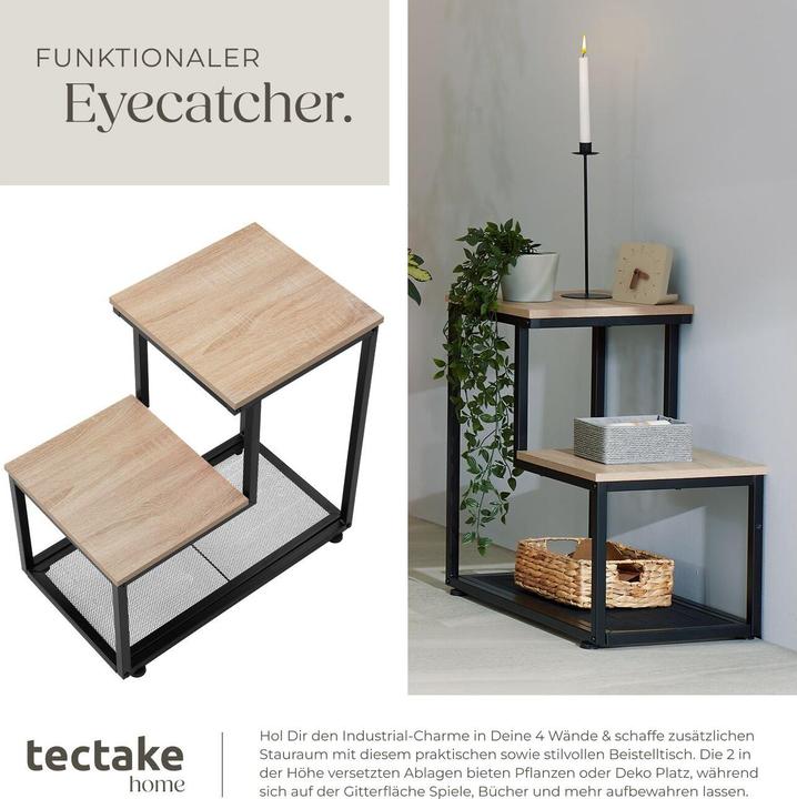 Image du produit tectake Table d’appoint Halifax