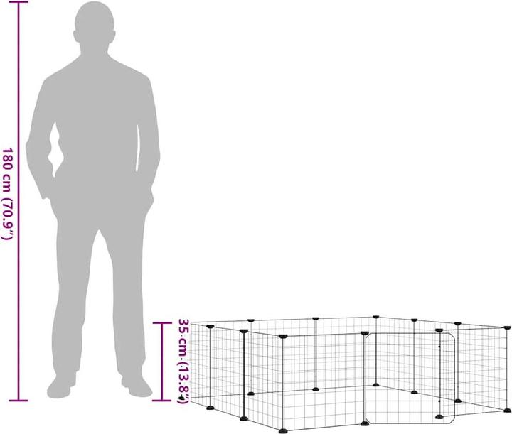 Image du produit vidaXL Haustierkäfig