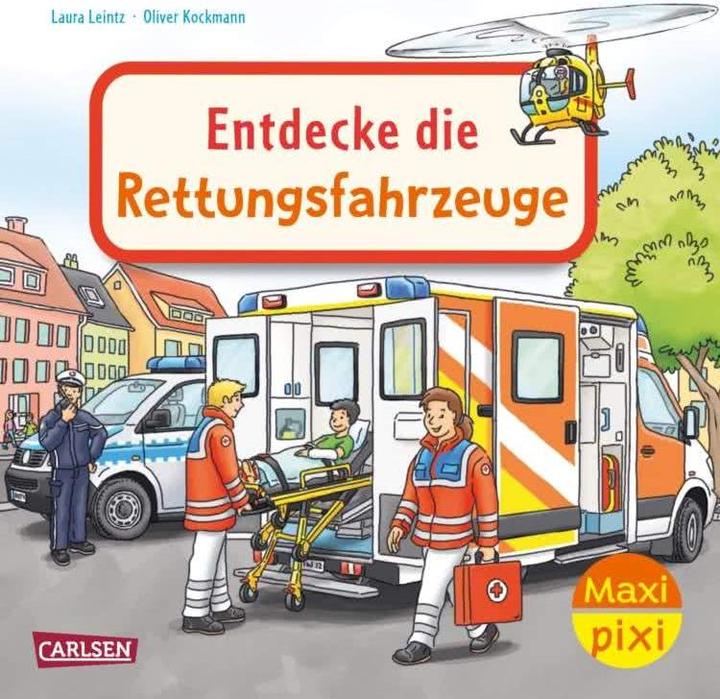 Produktbild Leintz:Maxi Pixi 487:Entdecke.Rettungs. (Deutsch)
