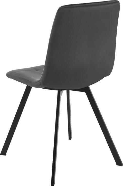 Image du produit En.Casa Essgruppe Lindesberg 5-teilig Dunkelgrau (Panneau de bois MDF)