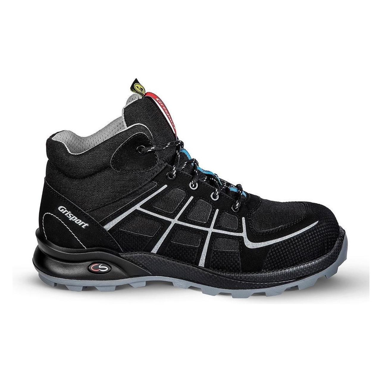 Grisport Safety, Werkschoenen, Grisport Werkschoenen Stevig S3 Esd Hoog Zwart Maat 44 (S3, 44)