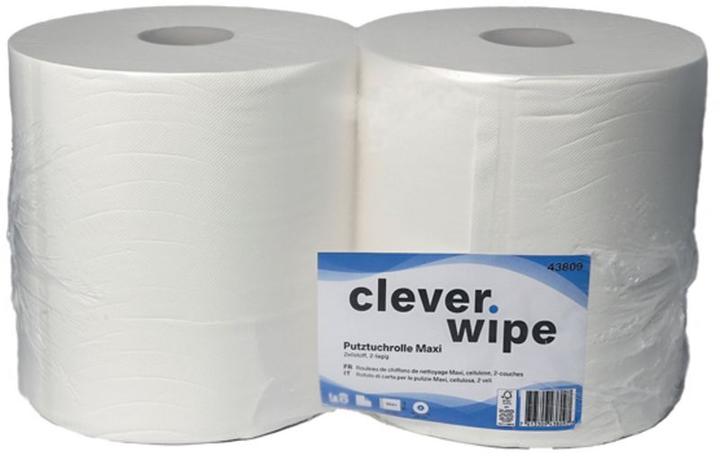 Produktbild Clever wipe Papierwischtücher Maxi