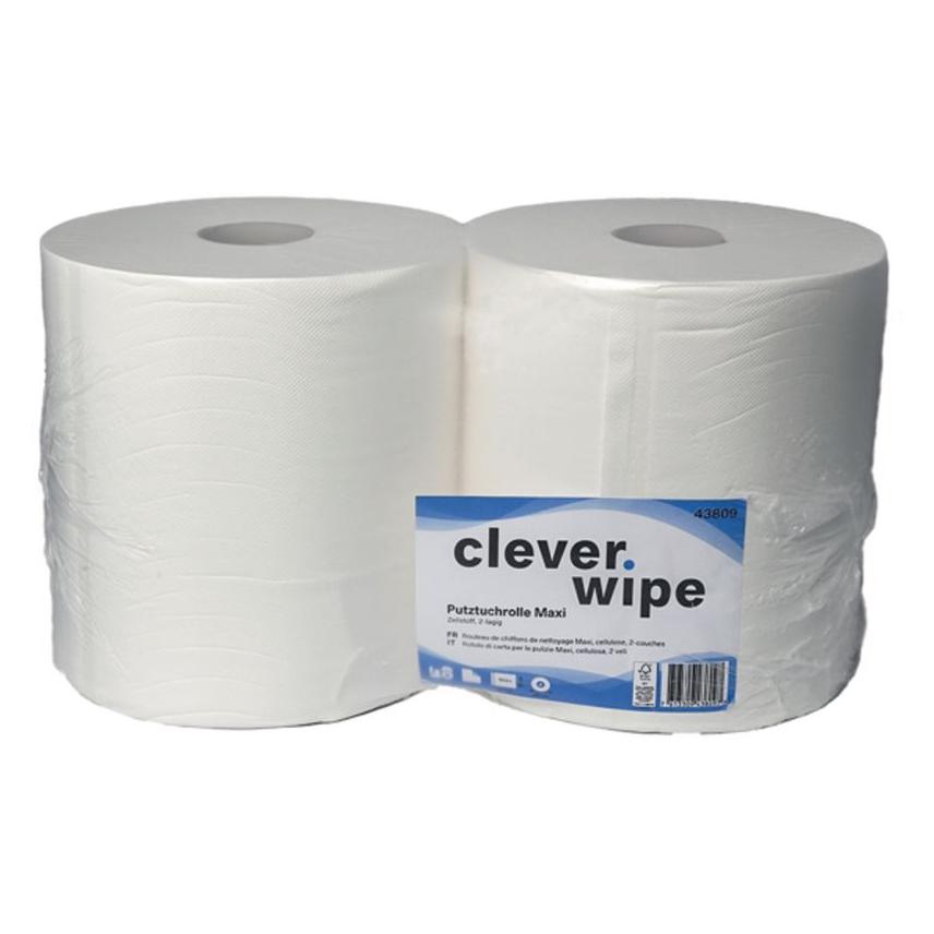 Clever wipe Papierwischtücher Maxi, Carta da cucina