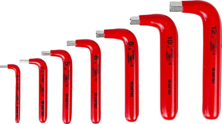 Actual product image Wetec Innensechskant-Stiftschlüsselsatz, 1000 V, 7 tlg.
