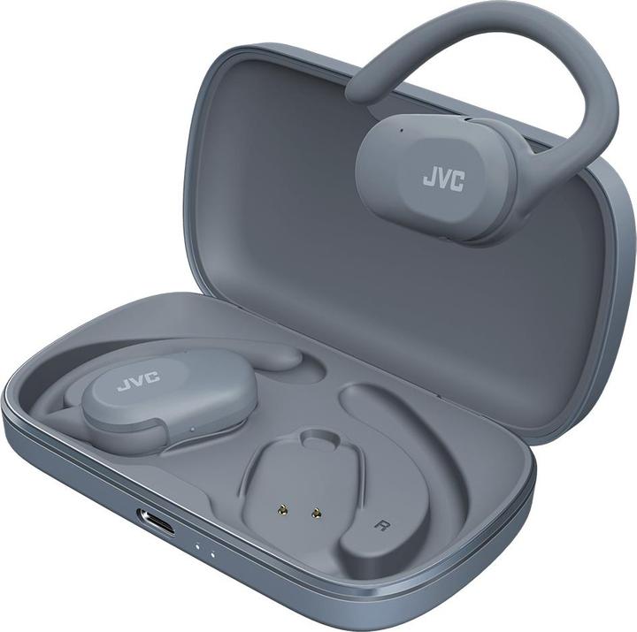 Actual product image JVC HA-NP40T-AU blue (No noise cancellation, 7.50 h, Wireless)
