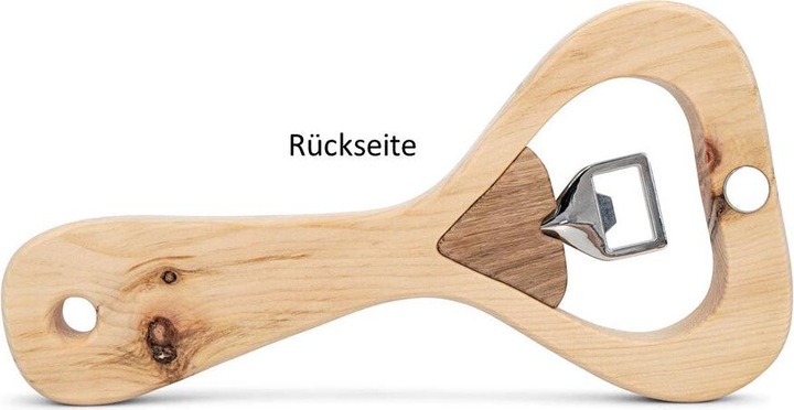 Immagine prodotto ZNatur Apribottiglie XXL in legno di pino svizzero Decorazione regalo con incisione Friends No.30 (Apribottiglia)