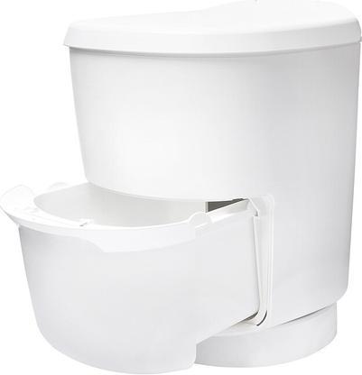 Produktbild Clesana Toilette C1 mit Rund-Sockel Weiss