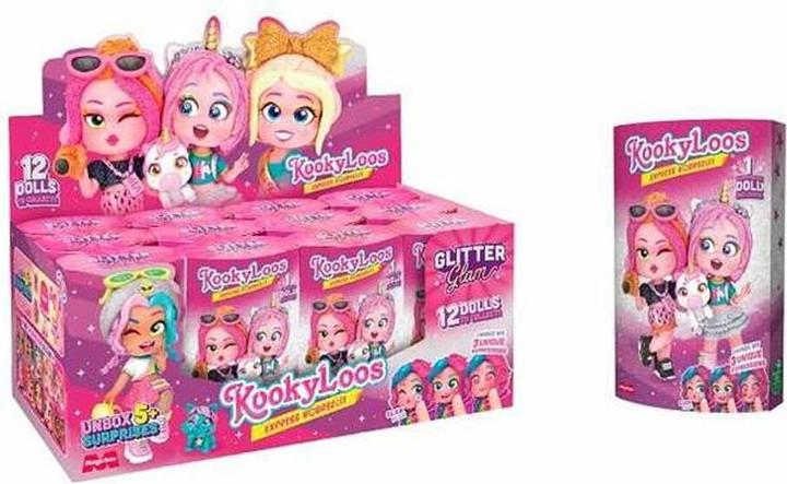 Actual product image KookyLoos Doll with pet Glitter Glam 1 piece
