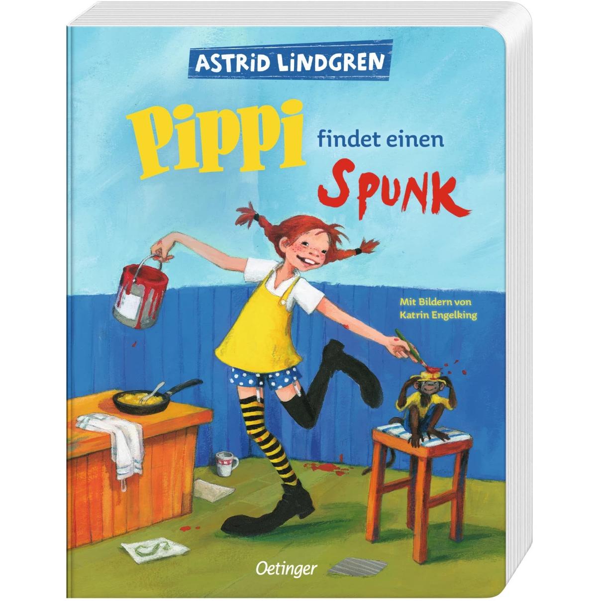 Pippi findet einen Spunk, Kinderbücher von Astrid Lindgren, Katrin Engelking, Cäcilie Heinig