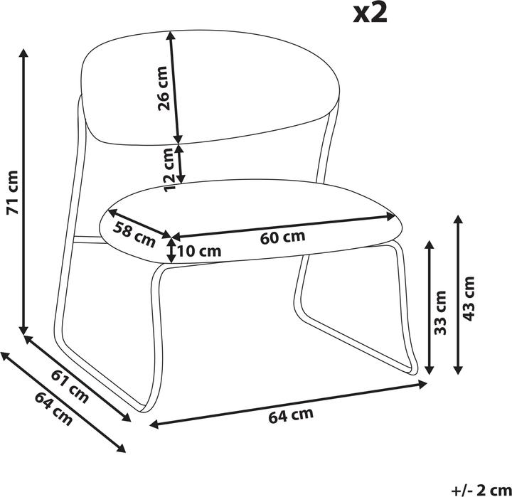 Immagine prodotto Beliani Kolsva