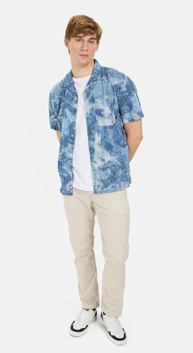 Produktbild Camel Active Kurzarmhemd mit Allover-Print (4XL)