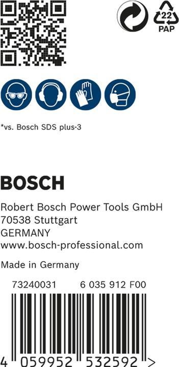 Productafbeelding Bosch Professional Zubehör Expert SDS plus-7X hamerboren, 10 x 100 x 165 mm, 30 st. (10 millimeter)