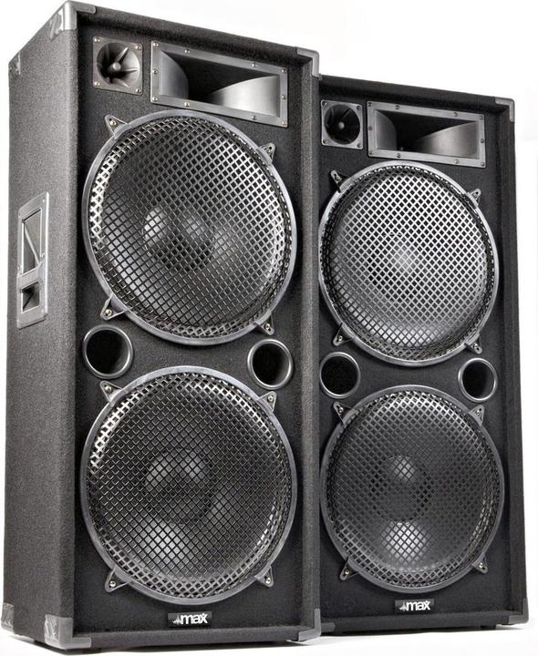 Skytec MAX215 disco speakerset 2x 15 4000Watt
