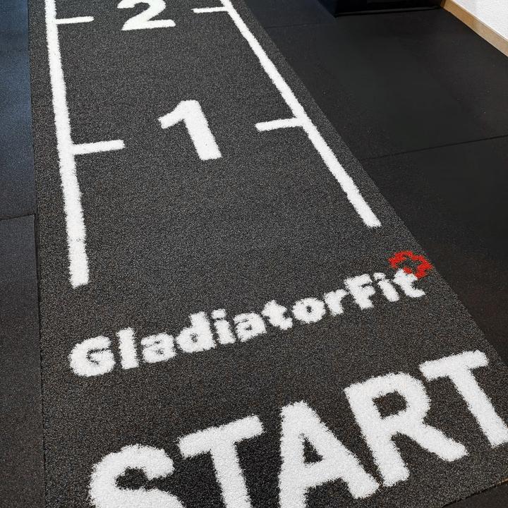 Actual product image Gladiatorfit Laufstrecke "Sled Track" aus abgestuftem Kunstrasen
