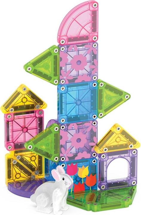 Image du produit Magna-Tiles MT Micromags Travel set "Spring Garden", 24 pcs