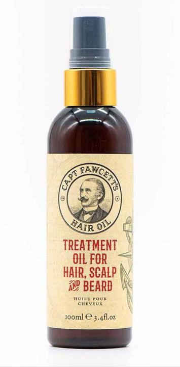 Image du produit Captain Fawcett Huile de Soin - Cheveux, Cuir Chevelu & Barbe (100 ml)