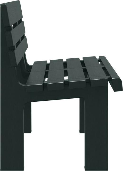 Actual product image vidaXL Polypropylene garden bench
