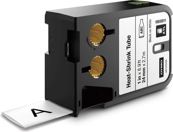 Produktbild Dymo XTL Heissschrumpfschlauch (2.40 cm, Schwarz)