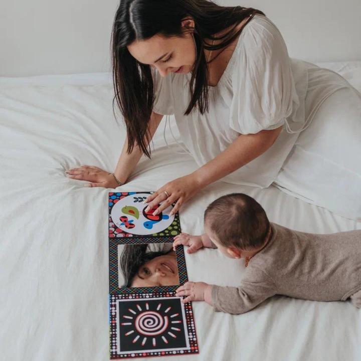Actual product image DoerKids Tummy Time Floor Mirror (0 - 1 Year)