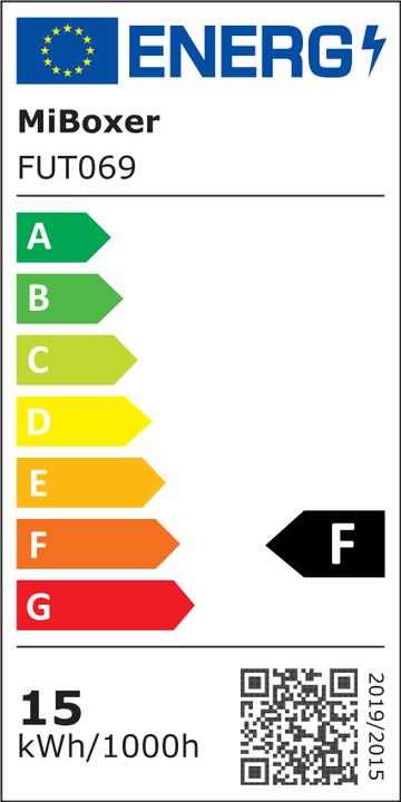 Energie-Label Milight LED Einbauspot Smart 15W RGB+KW/WW IP54 1200lm (1200 lm)