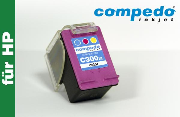Actual product image Compedo Print cartridge for HP 300XL/CC641EE black