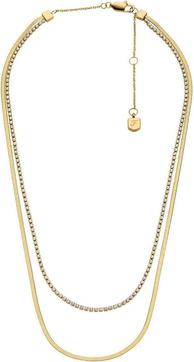 Image du produit Fossil Ellis Halskette (Acier inoxydable, 46 cm)