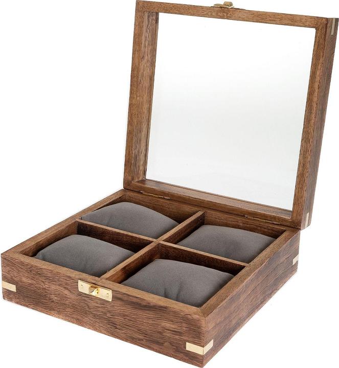 Immagine prodotto Harvey Makin Uhrenbox aus Holz 4 Uhren