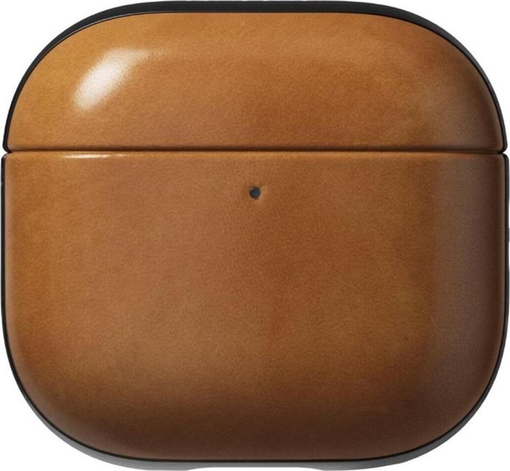 Nomad Modern Leather Case Airpods 4 English Tan-C
