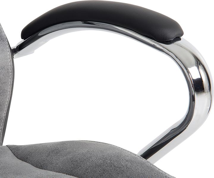 Actual product image Beliani Office chair grey height-adjustable FORMULA 1 (49 - 59 cm)