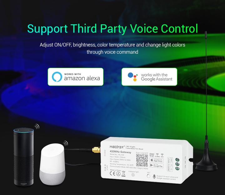 Image du produit Milight Contrôleur LED Zigbee 3.0 4 canaux RGBW