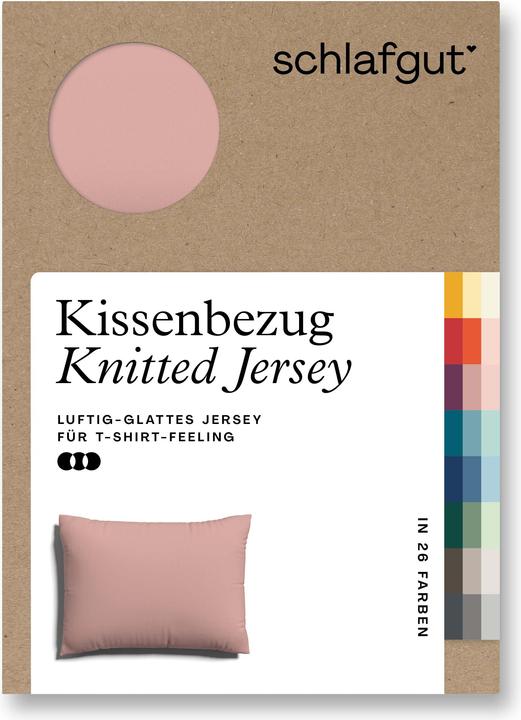 Actual product image schlafgut Knitted Jersey (Duvet cover, 70 x 90 cm)