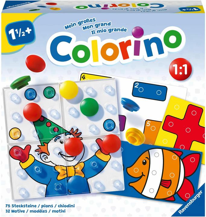 Actual product image Ravensburger My Great Colorino (French, German, Italian, 1.50 - 8.25 years)