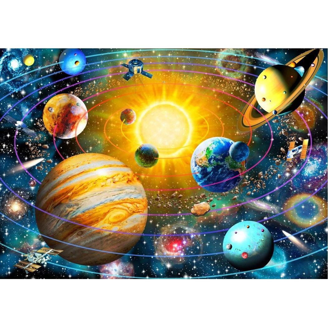 Thumbnail - Bluebird Ringed Solar System (1000 Teile)