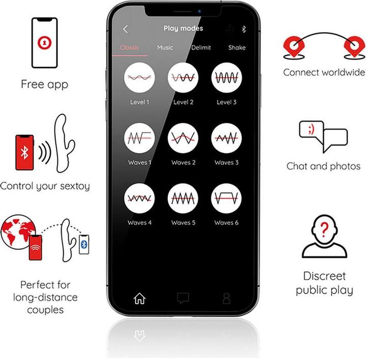 Produktbild Oninder Vibration & Rotation Schwarz - Kostenlose App