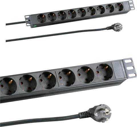 Produktbild EFB Elektronik Steckdosenleiste (9x, CEE 7/3, 2 m)