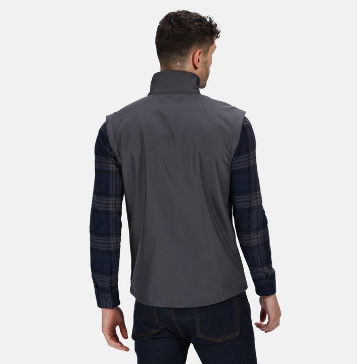Actual product image Regatta Mens Octagon 3 Layer Printable Softshell Bodywarmer (S)