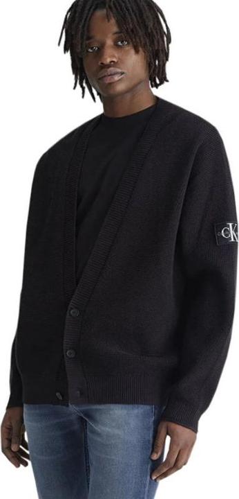 Image du produit Calvin Klein Jeans Cardigan à patins avec écusson (M)