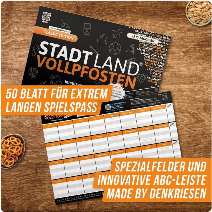 Produktbild Denkriesen Stadt Land Vollpfosten (Deutsch)