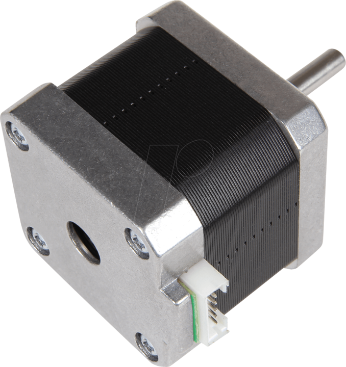 Image du produit Joy-it NEMA17-04 Moteur pas à pas NEMA 17, 1,8°, 1,5 A, 3,3 V (Moteur)