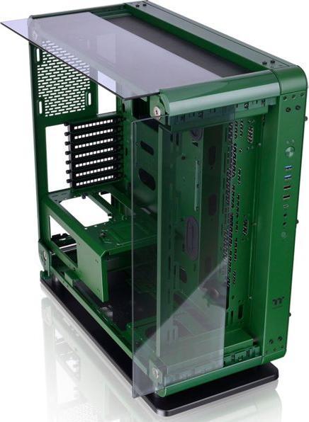 Actual product image Thermaltake Tt Core P6 TG Racing Green ATX CA-1V2-00MCWN-00 (ATX)