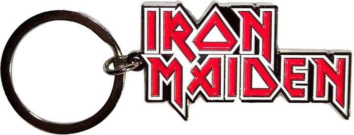 Actual product image Iron Maiden Stacked Logo Keyring