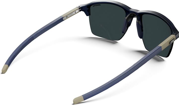 Actual product image Julbo Crossline Reactiv GC S1-3 (VLT 10-46%) (Blue translucent, Beige glossy, Reactiv 1-3 GC Grey)