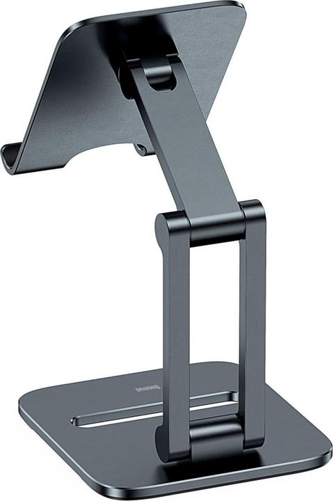 Actual product image Baseus Desktop Biaxial Foldable Metal Stand (for Phones) Grey